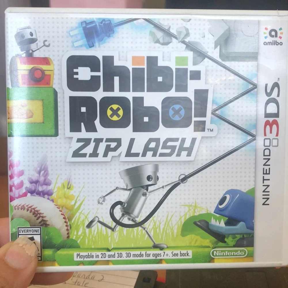 Nintendo Chibi Robo zip lash 3DS game